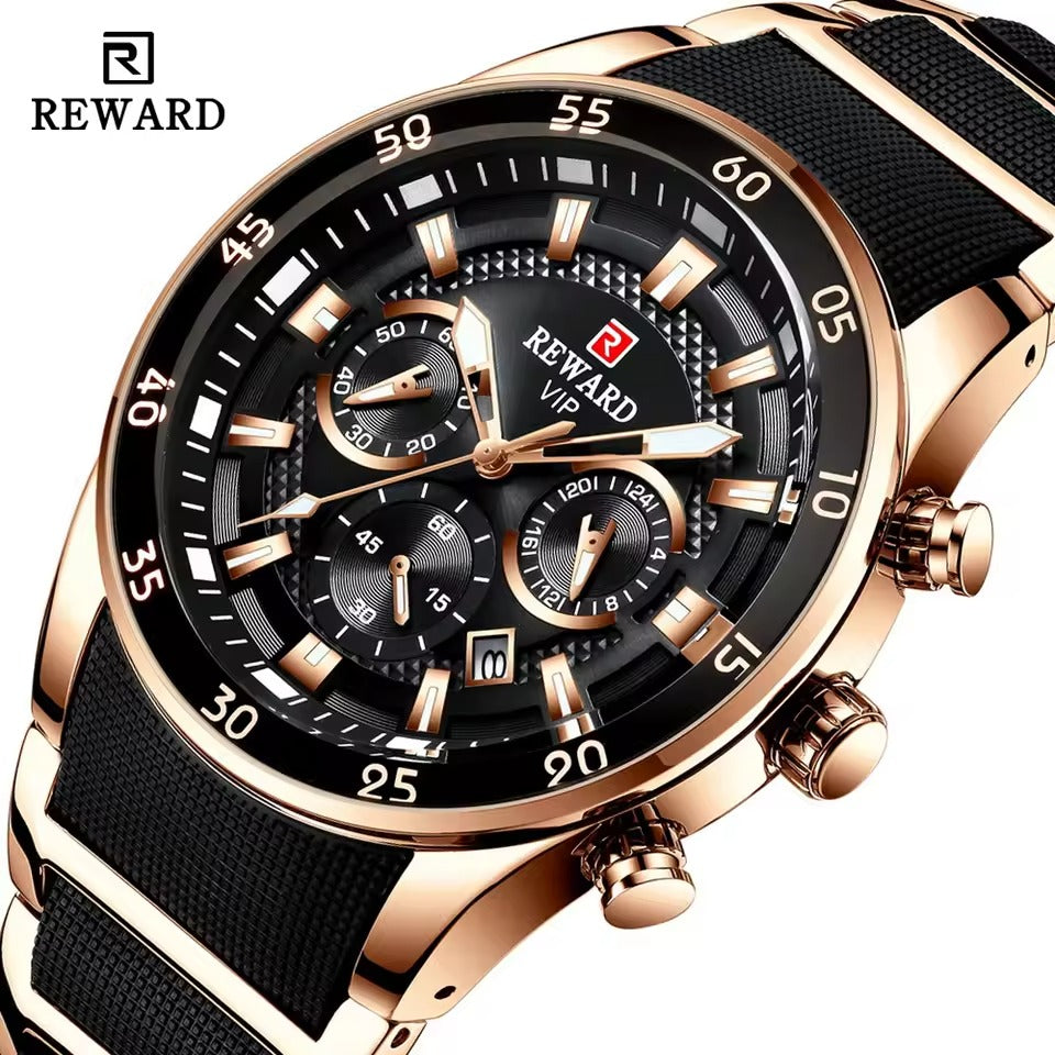 Reward VIP Men’s Luxury Chronograph Watch – Timeless Power & Prestige