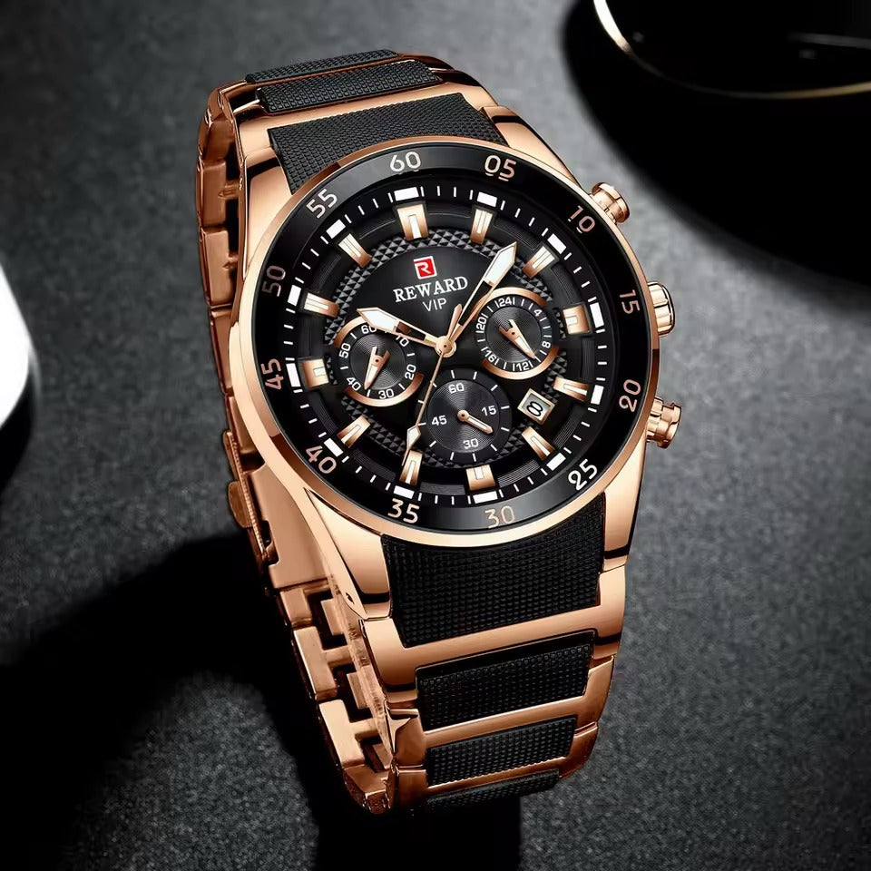 Reward VIP Men’s Luxury Chronograph Watch – Timeless Power & Prestige