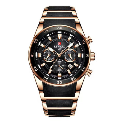 Reward VIP Men’s Luxury Chronograph Watch – Timeless Power & Prestige
