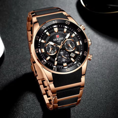 Reward VIP Men’s Luxury Chronograph Watch – Timeless Power & Prestige