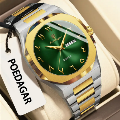 🕰️ POEDAGAR High-End Business Watch Luxury   ⌚ساعة بواداغار الفاخرة للأعمال | تصميم