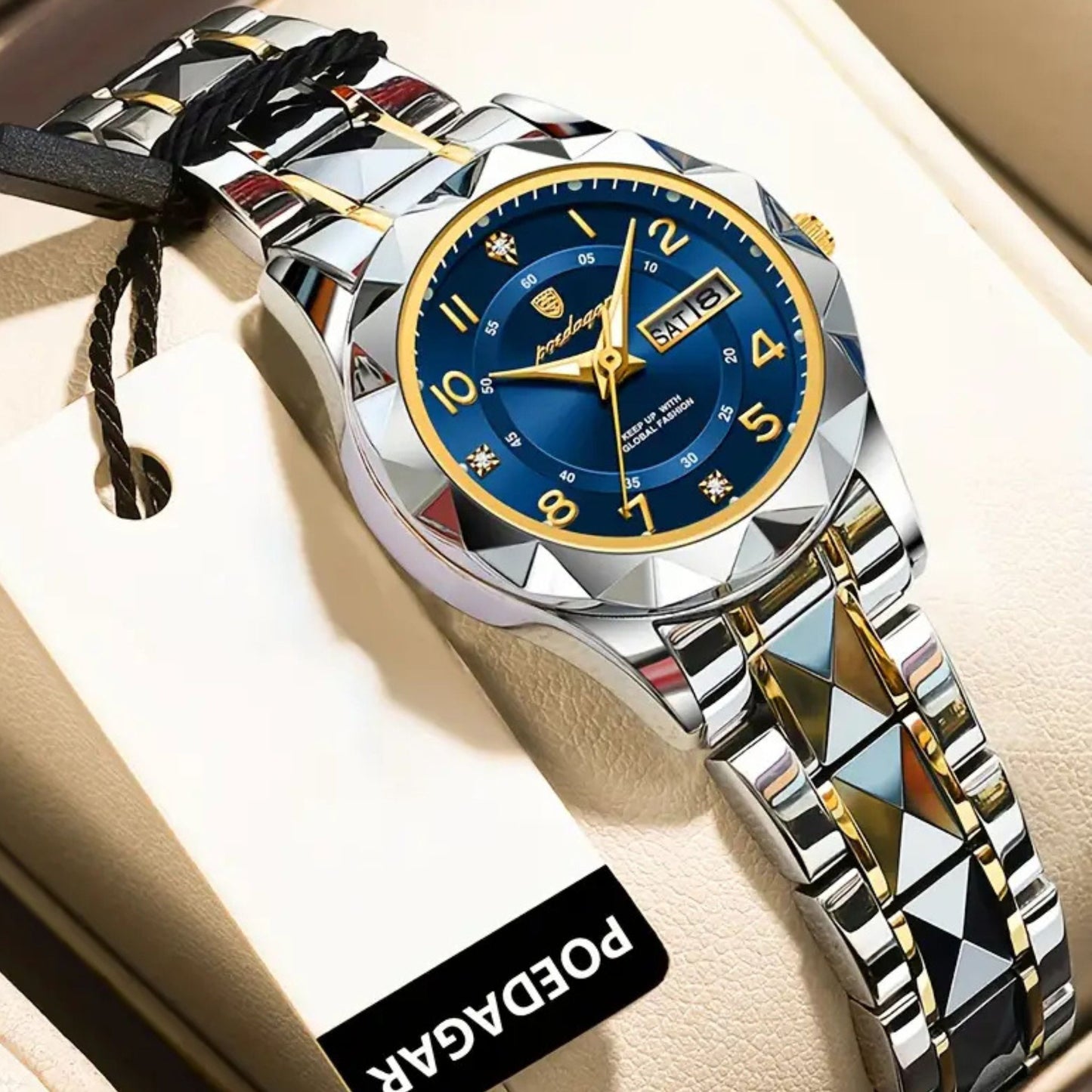 Luxury POEDAGAR Watch for Women – Ideal for Business & Casual Looks | ساعة بواداغار الفاخرة للنساء – مثالية للأعمال والإطلالات اليومية